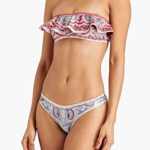 ZIMMERMANN Paisely Ruffle Bikini Size 1 (2-4)
